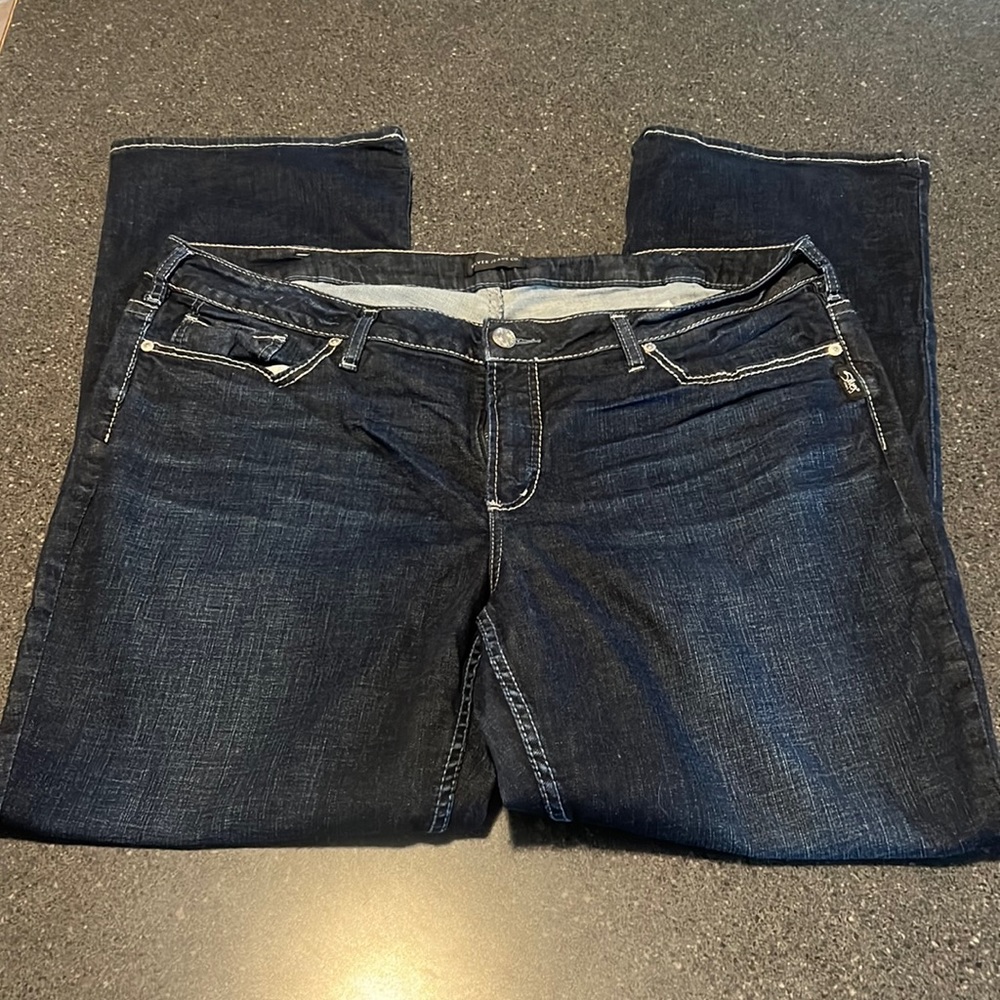 Silver jeans